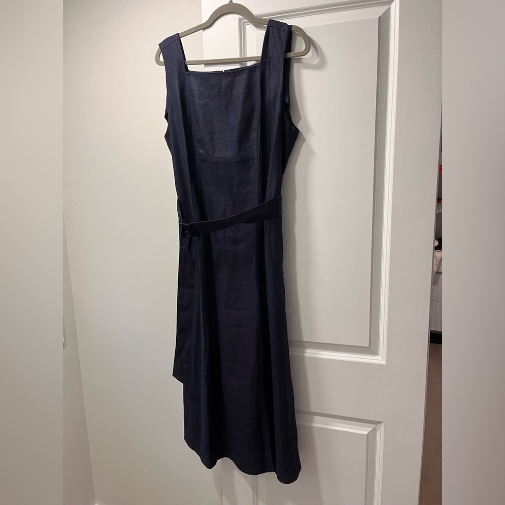 Hobbs Roberta Linen Dress size 12